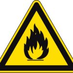 A warning sign for flammable materials to illustrate ANSI Safety Labels Everything You Need To Know