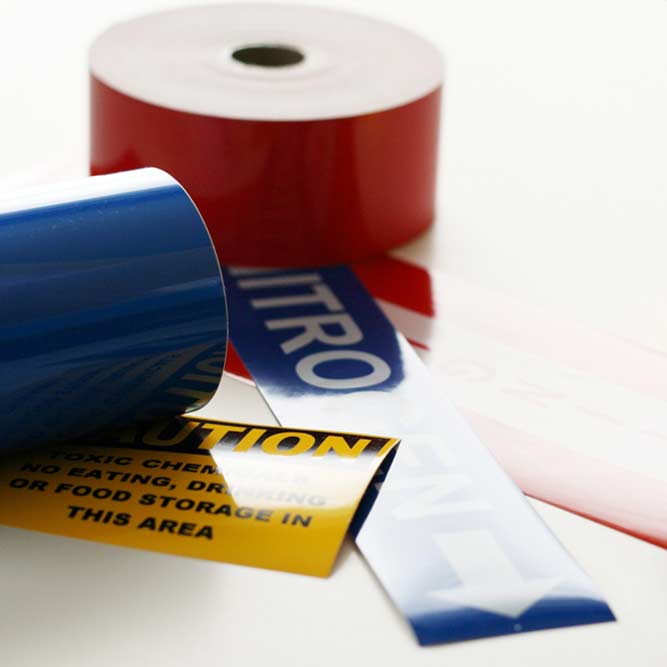 Image of vinyl label tape products